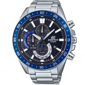 Montre Casio Edifice - Chronographe Standard - Bleu & Noir - EFV-620D-1A2V