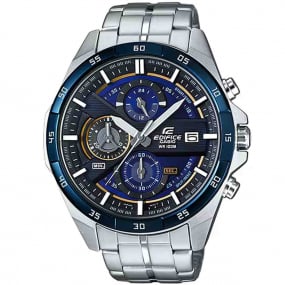 Montre Casio Edifice - Chronographe standard - Noir & Bleu - EFR-556DB-2AV