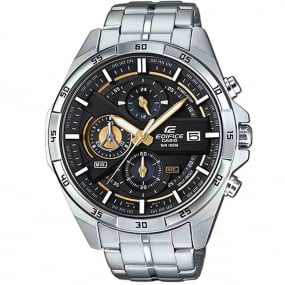 Montre Casio Edifice - Chronographe standard - Noir & Dor - EFR-556D-1AV