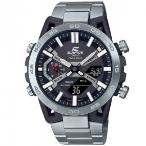 Montre Casio Edifice - Sospensione - Argent & Noir - ECB-2000D-1A