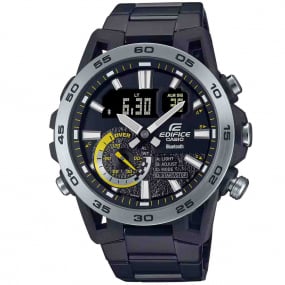 Montre Casio Edifice - Sospensione ECB-40 - Noir & Jaune - ECB-40DC-1A