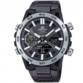 Montre Casio Edifice - Sospensione - Noir & Argent - ECB-2000DD-1A