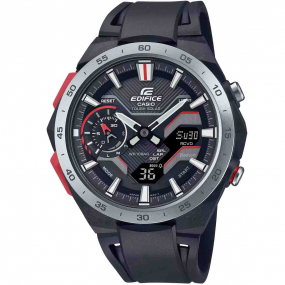 Montre Casio Edifice - Windflow - Noir & Rouge - ECB-2200P-1A