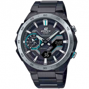 Montre Casio Edifice - Windflow - Noir & Turquoise - ECB-2200DD-1A