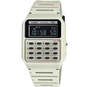 Montre Casio Vintage - Edgy Collection - Blanc Cass - CA-53WB-8B