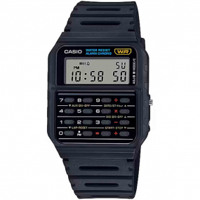 Montre Casio Vintage - Edgy Collection - Noir - CA-53W-1