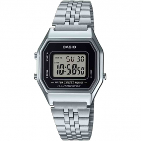 Montre Casio Vintage - Mini Collection - Argent & Noir - LA680WEA-1