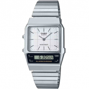 Montre Casio Vintage - Srie AQ-800 - Blanc - AQ-800E-7A