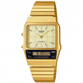 Montre Casio Vintage - Srie AQ-800 - Or - AQ-800EG-9A