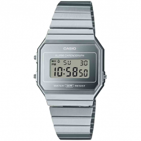 Montre Casio Vintage - Srie Iconic - Argent - A700WEV-7A