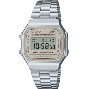 Montre Casio Vintage - Srie Iconic - Beige - A168WA-8AY