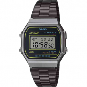 Montre Casio Vintage - Srie Iconic - Noir - A168WEHB-1A