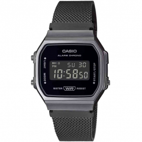 Montre Casio Vintage - Srie Iconic - Noir - A168WEMB-1B