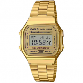 Montre Casio Vintage - Srie Iconic - Or - A168WG-9