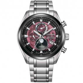 Montre Citizen Tsuki Yomi Eco Drive 43 mm- BY1018-80X