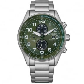 Montre Citizen Urban Chronograph Eco-Drive 43 mm- CA0770-72X