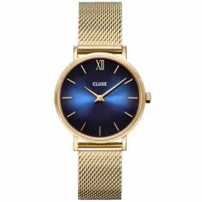 Montre Cluse Cluse Minuit Mesh Deep Blue, Gold Colour -  - CW10202