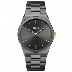 Montre Cluse Homme Cluse Vigoureux Steel - Silver - Black - CW0101503006