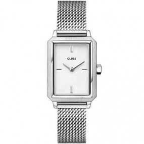 Montre Cluse Fluette Mesh White - Silver Color -  - CW11509