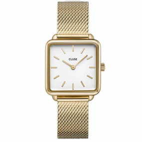 Montre Cluse La Ttragone Mesh White, Gold Colour -  - CW0101207002