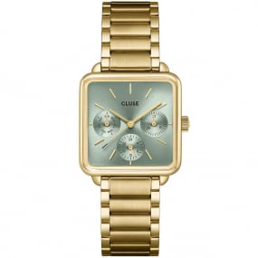 Promotion Cluse - La Cluse - Multifunction Watch Steel, Sage Green, Gold Colour  -  - CW13805