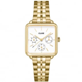 Promotion Cluse - La Cluse - Multifunction Watch Steel, White, Gold Colour -  - CW13804