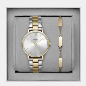 Montre Cluse Montre Cluse Gift Box Minuit Watch and Bracelet Gold Colour -  - CG10205