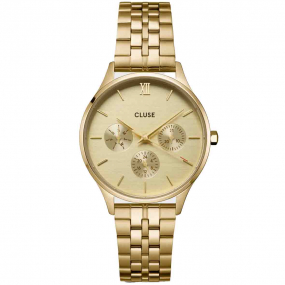 Montre Cluse Montre Cluse Minuit Multifunction Watch Steel, Full Gold colour -  - CW10701