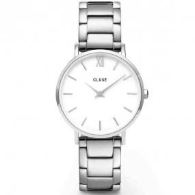 Montre Cluse Montre Cluses femme - Steel White, Silver Colour - 33 mm - CW0101203026