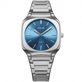 Montre D1 Milano Caribbean Sea - Homme  Quartz- cadran Bleu- 37 mm - Acier inoxydable - SQBJ07