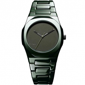 D1 Milano - Ceramica Pure Green - Homme  Quartz- cadran Vert- 37 mm - Cramique - CEBU04