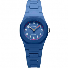 Montre D1 Milano Dolphin - Enfant  Quartz- cadran Bleu- 32 mm - Polycarbon Bleu - NCBJ01