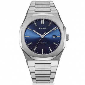 D1 Milano - - Homme  Automatique- cadran Bleu- 41.5 mm - Acier inoxydable - ATBJ11