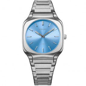 Montre D1 Milano Maldives Sea - Homme  Quartz- cadran Bleu- 37 mm - Acier inoxydable - SQBJ05