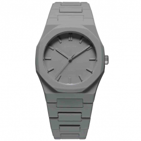 Montre D1 Milano Polycarbon Akebia Grey - Unisexe  Quartz- cadran Gris- 37 mm - Polycarbon Gris - PCBU03