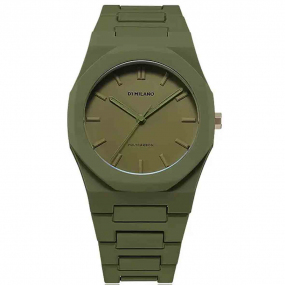 Montre D1 Milano Polycarbon Military Green - Homme  Quartz- cadran Kaki- 40,5 mm - Polycarbon Khaki - PCBJ22