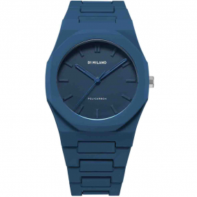 D1 Milano - Polycarbon Navy Blue - Homme  Quartz- cadran Bleu- 40,5 mm - Polycarbon Bleu - PCBJ21