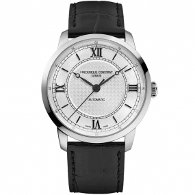 Montre Frdrique Constant Classics Premire Automatique Cadran Argent Bracelet Cuir - FC-301S3B6