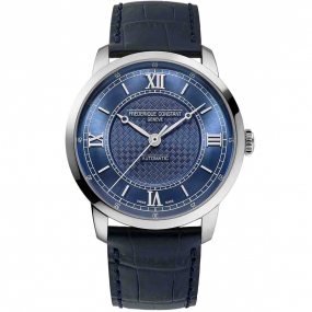 Frdrique Constant Promotion Premire Automatique Cadran Bleu Bracelet Cuir - FC-301N3B6