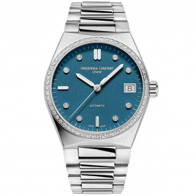 Montre Frdrique Constant Highlife Ladies Automatic Automatique Cadran Bleu Bracelet Acier inoxydable - FC-303LBSD2NHD6B