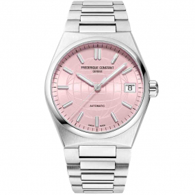 Montre Frdrique Constant Highlife Ladies Automatique Cadran Rose Bracelet Acier inoxydable - FC-303LP2NH6B