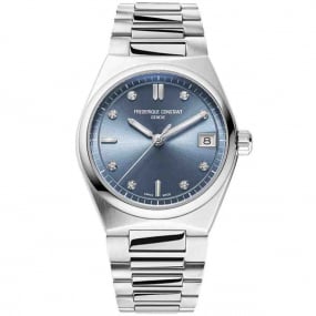 Montre Frdrique Constant Highlife Ladies Quartz Cadran Bleu Clair Bracelet Acier inoxydable - FC-240LND2NH26B