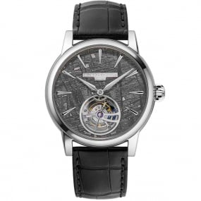 Montre Frdrique Constant Manufacture Classic Tourbillon Automatique Cadran Gris Bracelet Cuir - FC-980MT3HPT