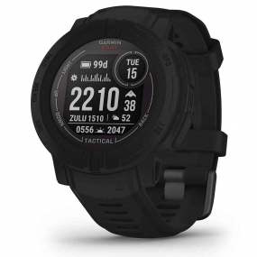 Montre Garmin Instinct 2 Solar Tactical Edition - Noire 45 mm- 010-02627-03