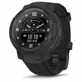 Montre Garmin Instinct Crossover Solar - Tactical Edition - Noire 45 mm- 010-02730-00