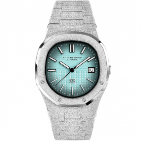 Montre Genius - Hommage Collection - Porto Cervo Frost Automatique -39 mm- GH3A_08B000_318R