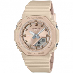 Montre GShock Classic Lady - Srie GMA-P2100 - Beige 46 x 40.2 mm- GMA-P2100ST-9A