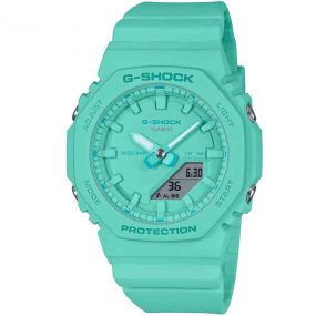 Montre GShock Classic Lady - Srie GMA-P2100 - Turquoise 46 x 40.2 mm- GMA-P2100-2A