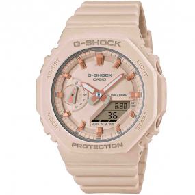 Montre GShock Classic Lady - Srie GMA-S - Beige & Bronze 46.2 x 42.9 mm- GMA-S2100-4A