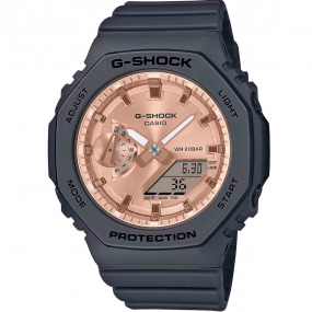 Montre GShock Classic Lady - Srie GMA-S - Noir & Or Rose 46.2 x 42.9 mm- GMA-S2100MD-1A